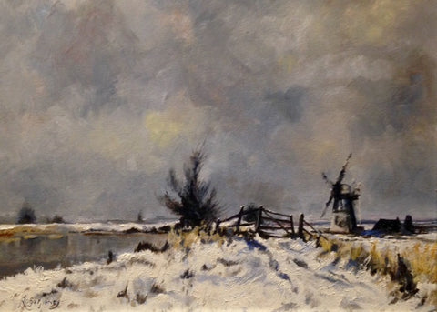 Winter at Thurne Mill