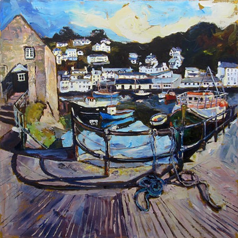 Polperro Harbour from the Quay